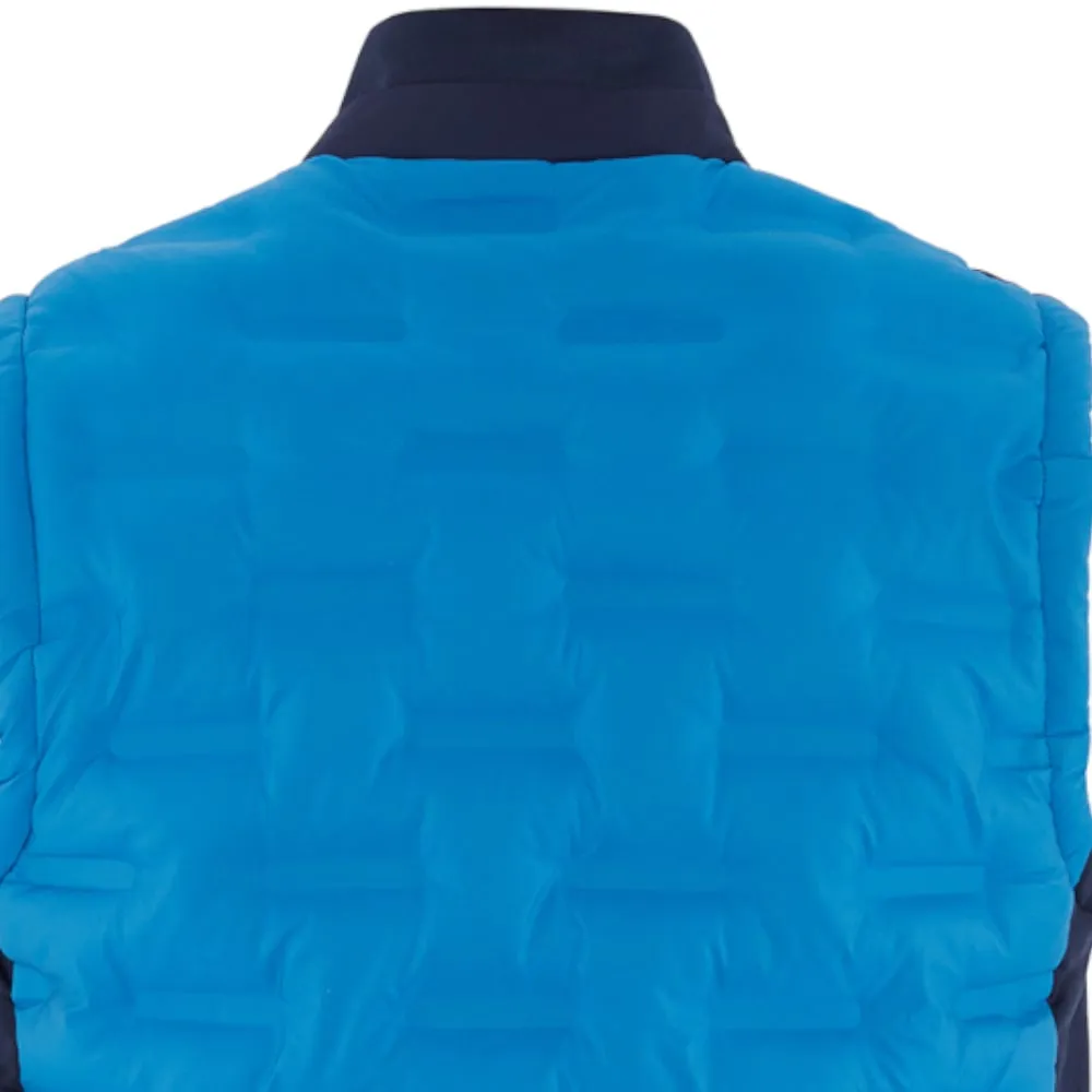 Original Penguin Insulated Mixed Media 80'S Bomber Vest - Black Iris Dress from the Feet Up Mother's Day Sale
