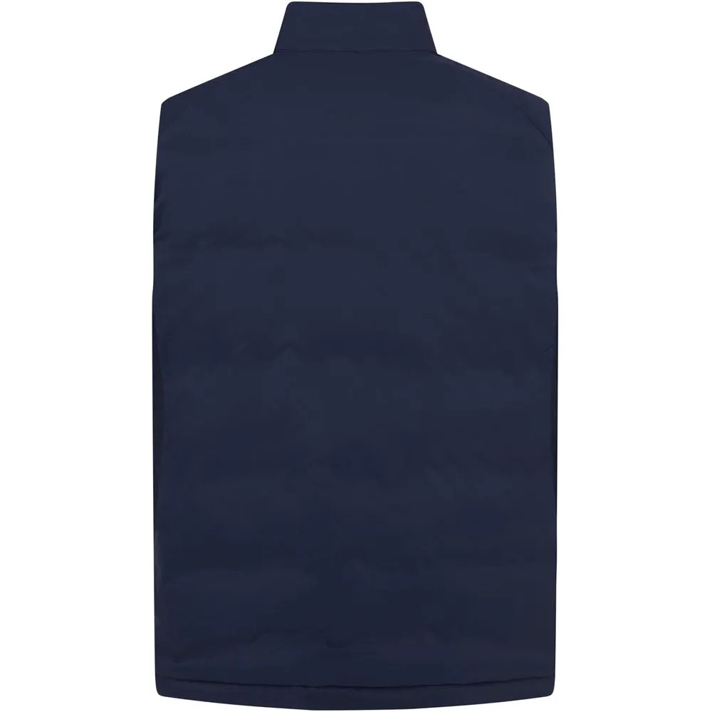 Not for the Ordinary Original Penguin Lightweight Full Zip Puffer Gilet - Black Iris