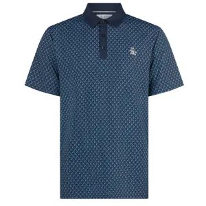 Built for the Bold Original Penguin PeteS Tee Time Polo Shirt - Black Iris