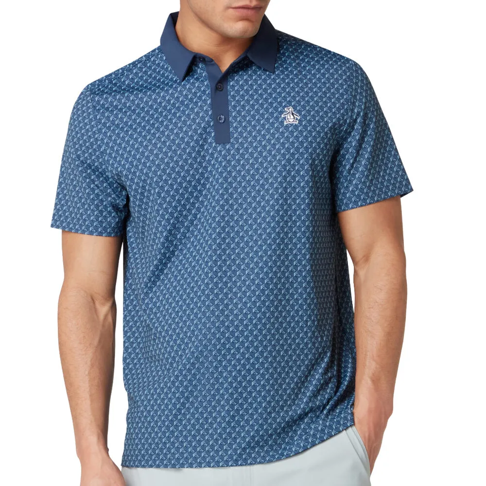 The Fast Lane Choice Fearlessly You Original Penguin PeteS Tee Time Polo Shirt - Black Iris