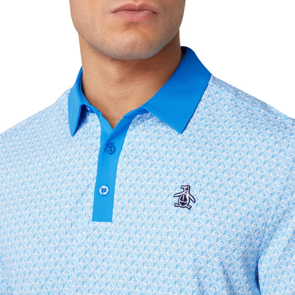 Dress from the Feet Up Original Penguin PeteS Tee Time Polo Shirt - French Blue