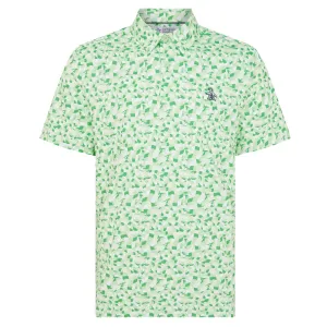 Black Friday Sale Original Penguin Underwater Mosaic Geo Polo Shirt - Sprucestone