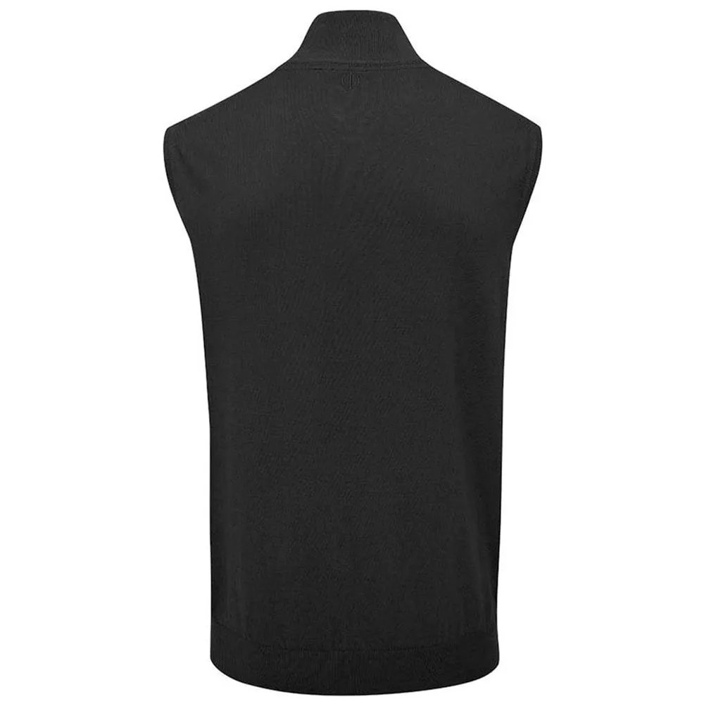 Oscar Jacobson Bob Pin Sleeveless Sweater - Black Keep Going Strong Define Your Own Way