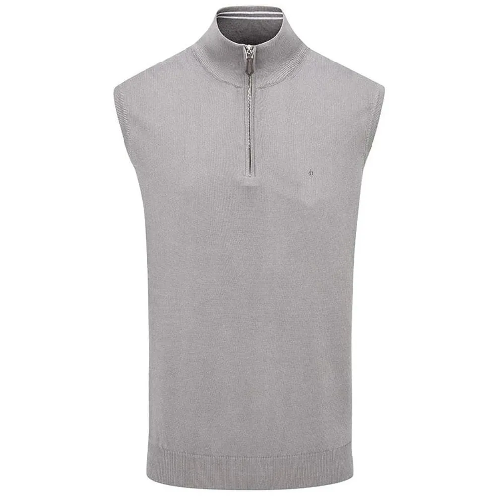 Oscar Jacobson Bob Pin Sleeveless Sweater - Light Grey Chase What Moves You No Limits, Just Style