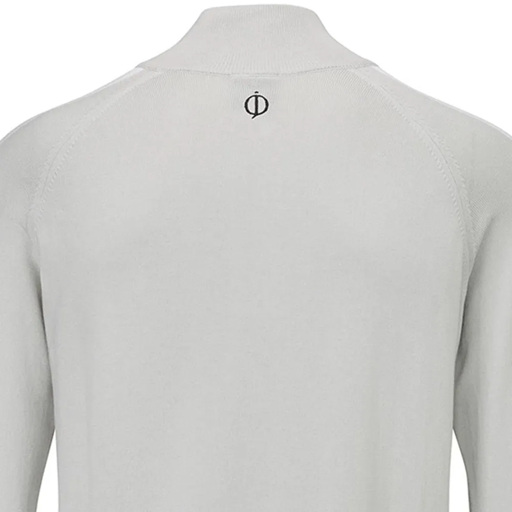 Black Friday Sale Oscar Jacobson Repton Pin Pullover - Lunar Grey/Black/White