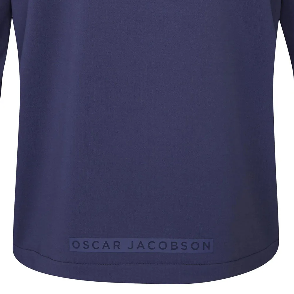 Oscar Jacobson Talbot Tour Mid Layer 1/2 Zip Pullover - Navy Rule the Streets Black Friday Sale