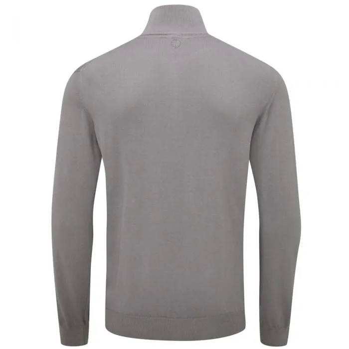 Flash Sale Oscar Jacobson Waldorf 1/2 Zip Pullover - Charcoal
