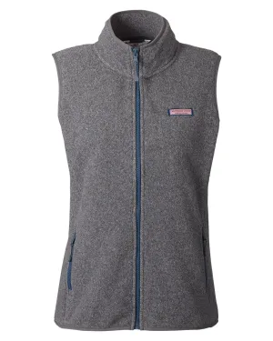 Vineyard Vines - Women'S Harbor Fleece Vest Dare to Lead Fearlessly You