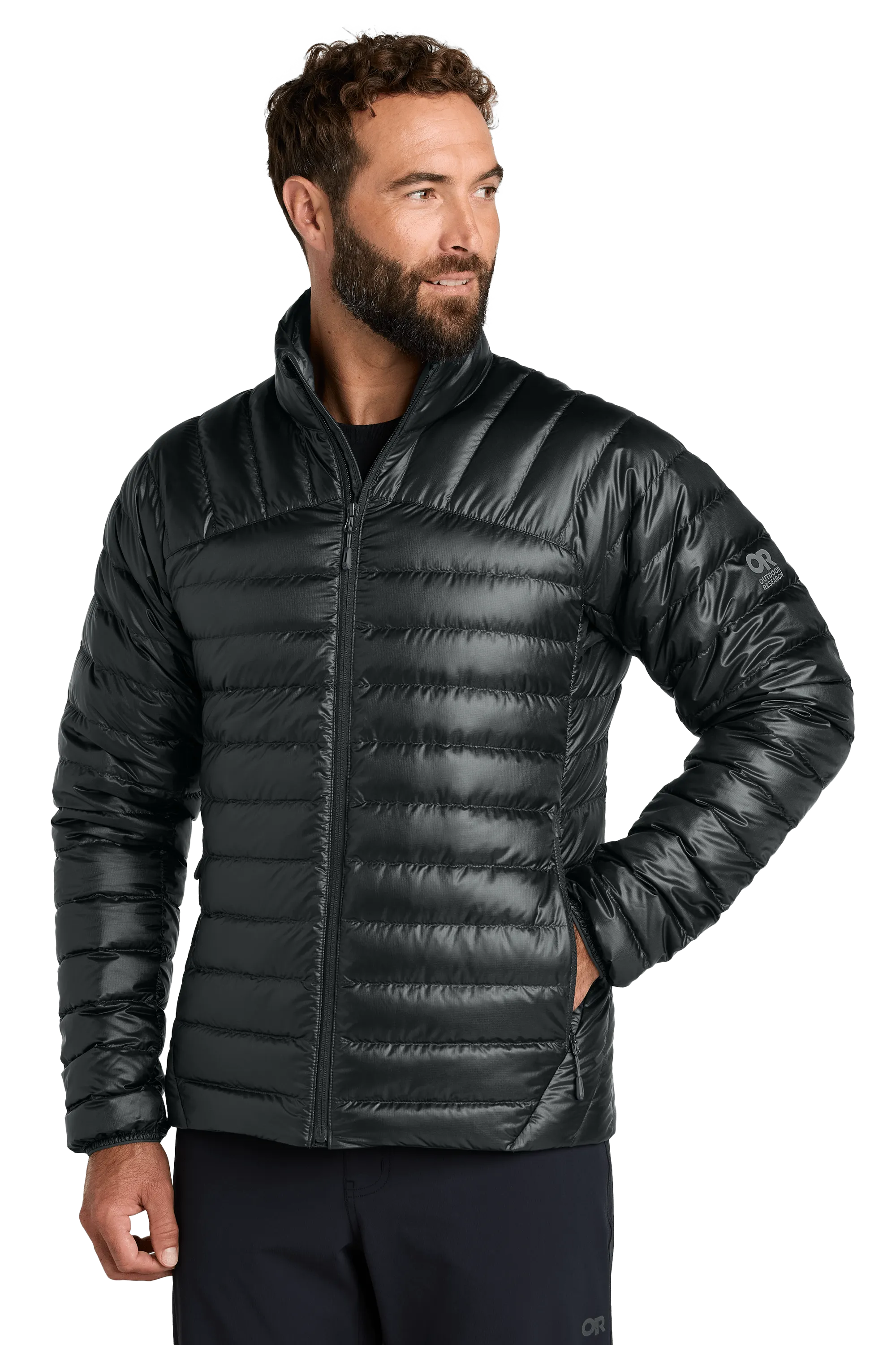 Outdoor Research - Men'S 800 Tech Down Jacket Black Friday Offer Born to Stand Out