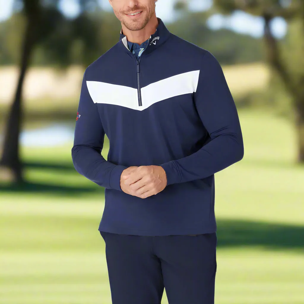 New Year's Eve Sale Callaway Odyssey 1/4 Zip Pullover - Peacoat