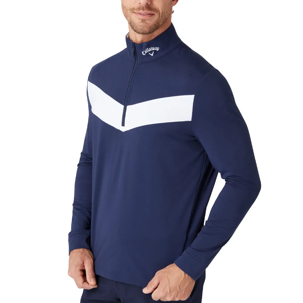 Callaway Odyssey 1/4 Zip Pullover - Peacoat Budget Friendly Footwear for the Fearless