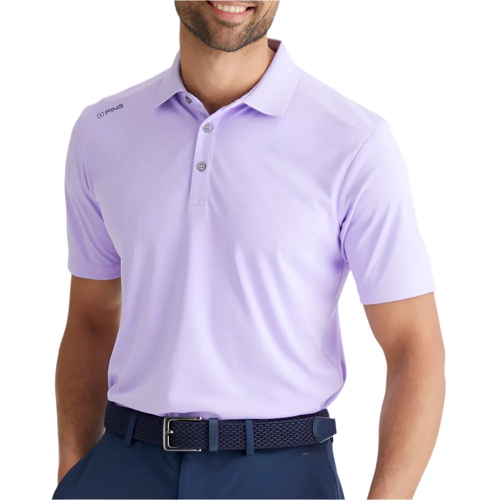 Christmas Day Sale Style Meets Power Ping Lindum Polo Shirt - Purple Ash