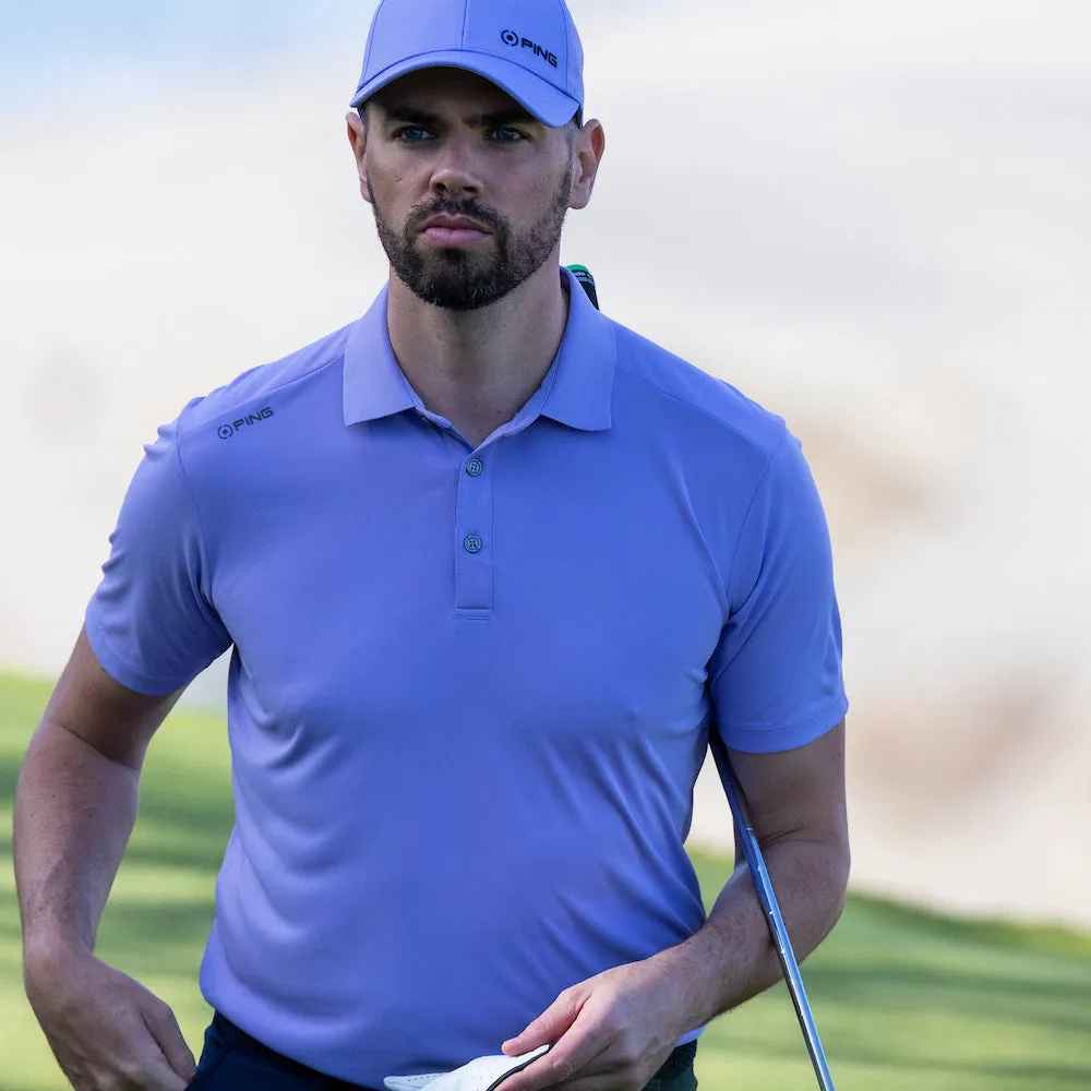 Command Attention Autumn Sale Ping Lindum Polo Shirt - Purple Ash