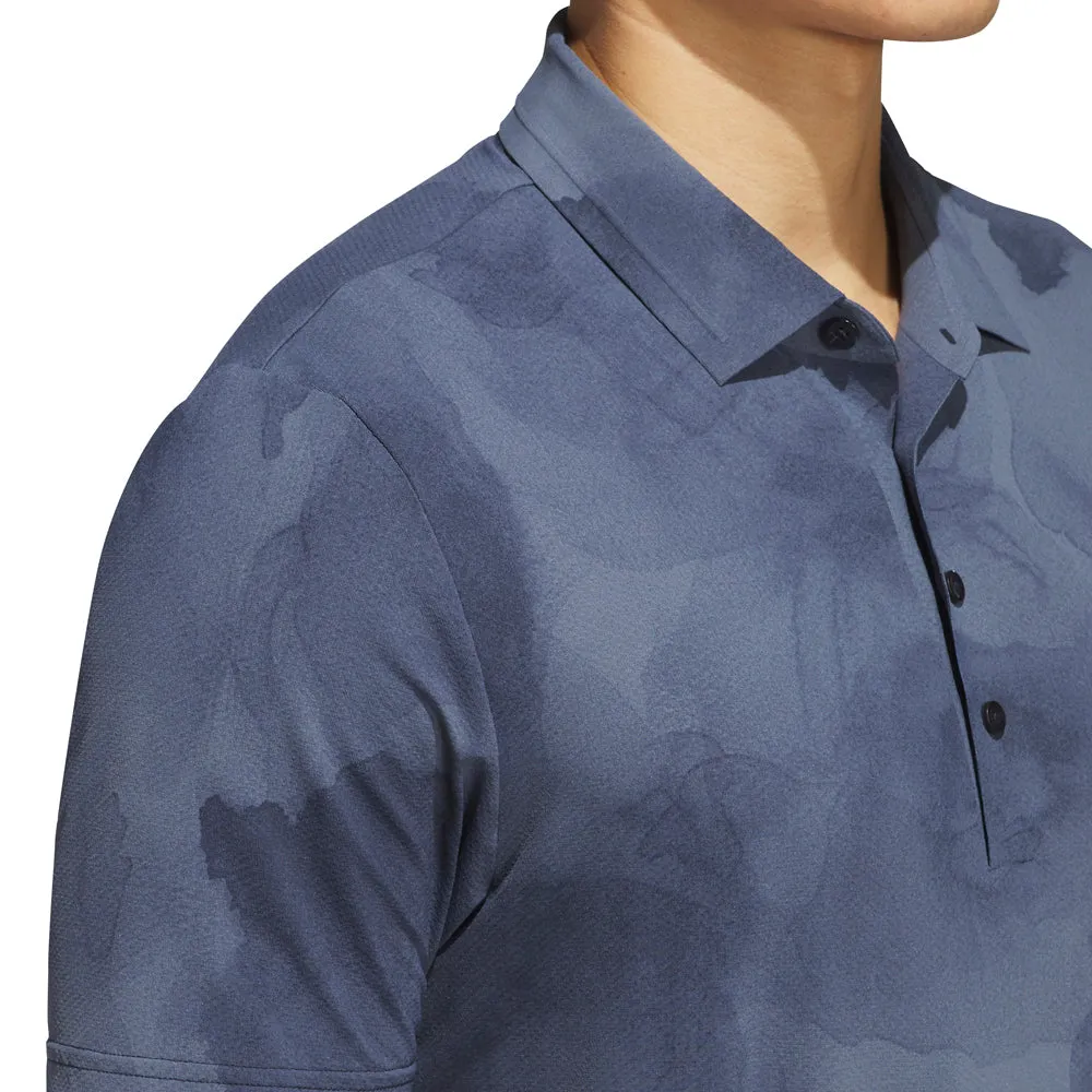 Adidas Ultimate365 Tour Adicool Lc Polo Shirt - Collegiate Navy/Preloved Ink Born to Stand Out Christmas Day Sale