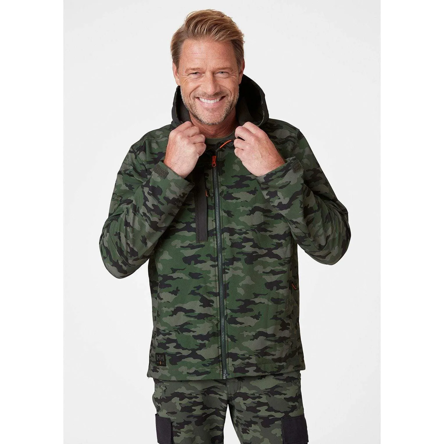 Black Friday Offer Own the Moment Helly Hansen Workwear - Men'S Kensington Hooded Softshell Jacket