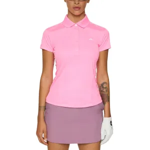 Exclusive Deal J.Lindeberg Women'S Jessa Golf Polo Shirt - Eosine Pink