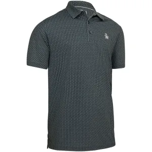 Holiday Sale Exclusive Deal Original Penguin All-Over Pete Print Polo Shirt - Black Iris