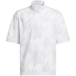 Engineered for Speed Adidas Go-To Dwr Short Sleeve 1/2 Zip Pullover - White