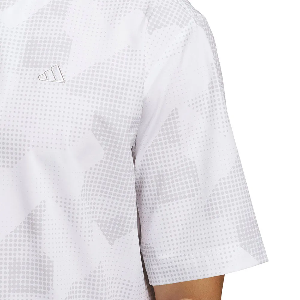 Adidas Go-To Dwr Short Sleeve 1/2 Zip Pullover - White Rise Every Time