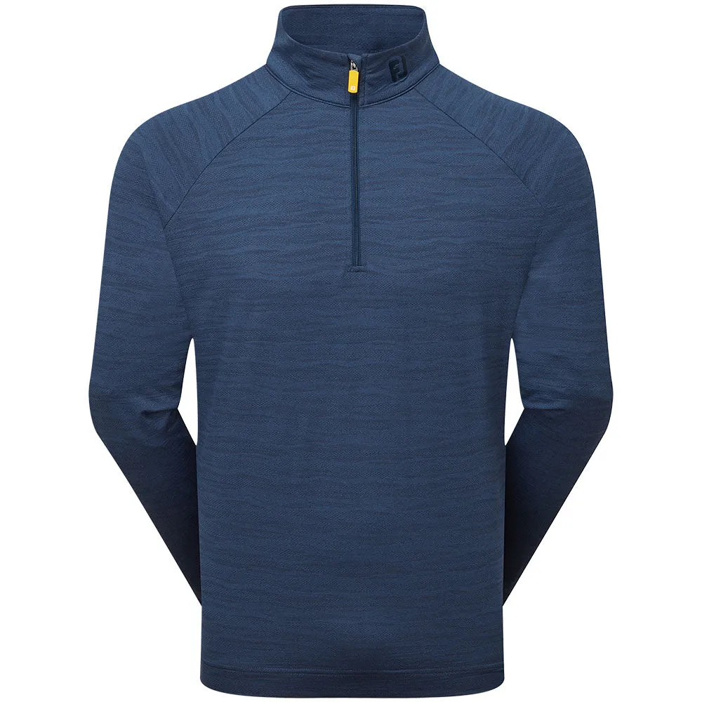 Dress from the Feet Up Make a Statement Footjoy Wave Jacquard Chill-Out Pullover - Navy