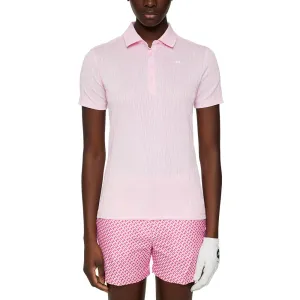 J.Lindeberg Women'S Izara Golf Polo Shirt - Nosegrey Limited Time Offer