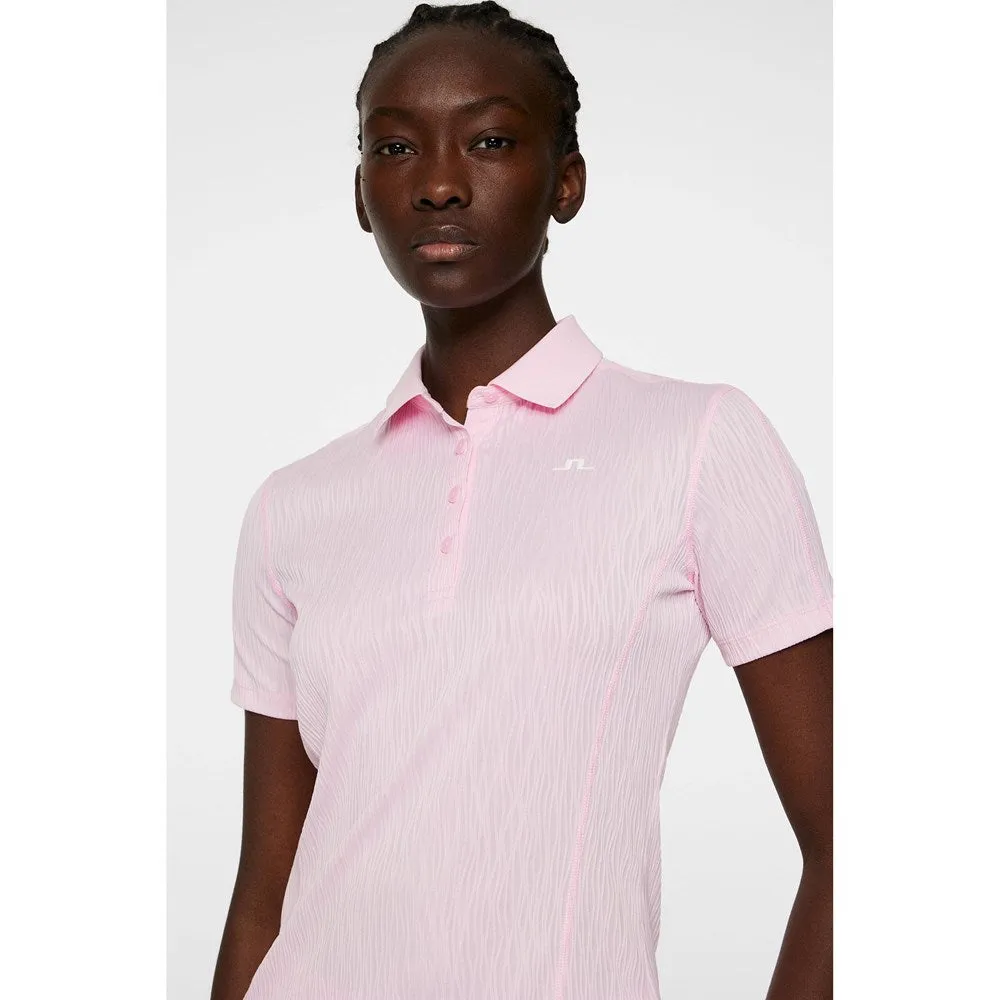 J.Lindeberg Women'S Izara Golf Polo Shirt - Nosegrey Command Attention