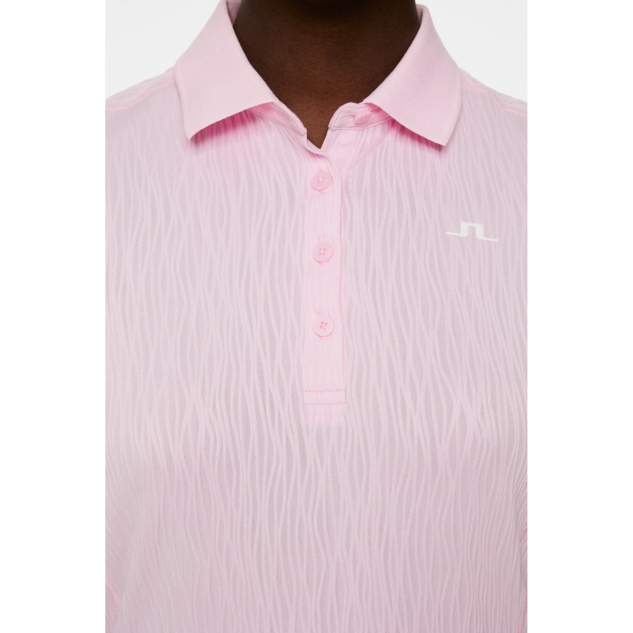 Built for the Bold J.Lindeberg Women'S Izara Golf Polo Shirt - Nosegrey