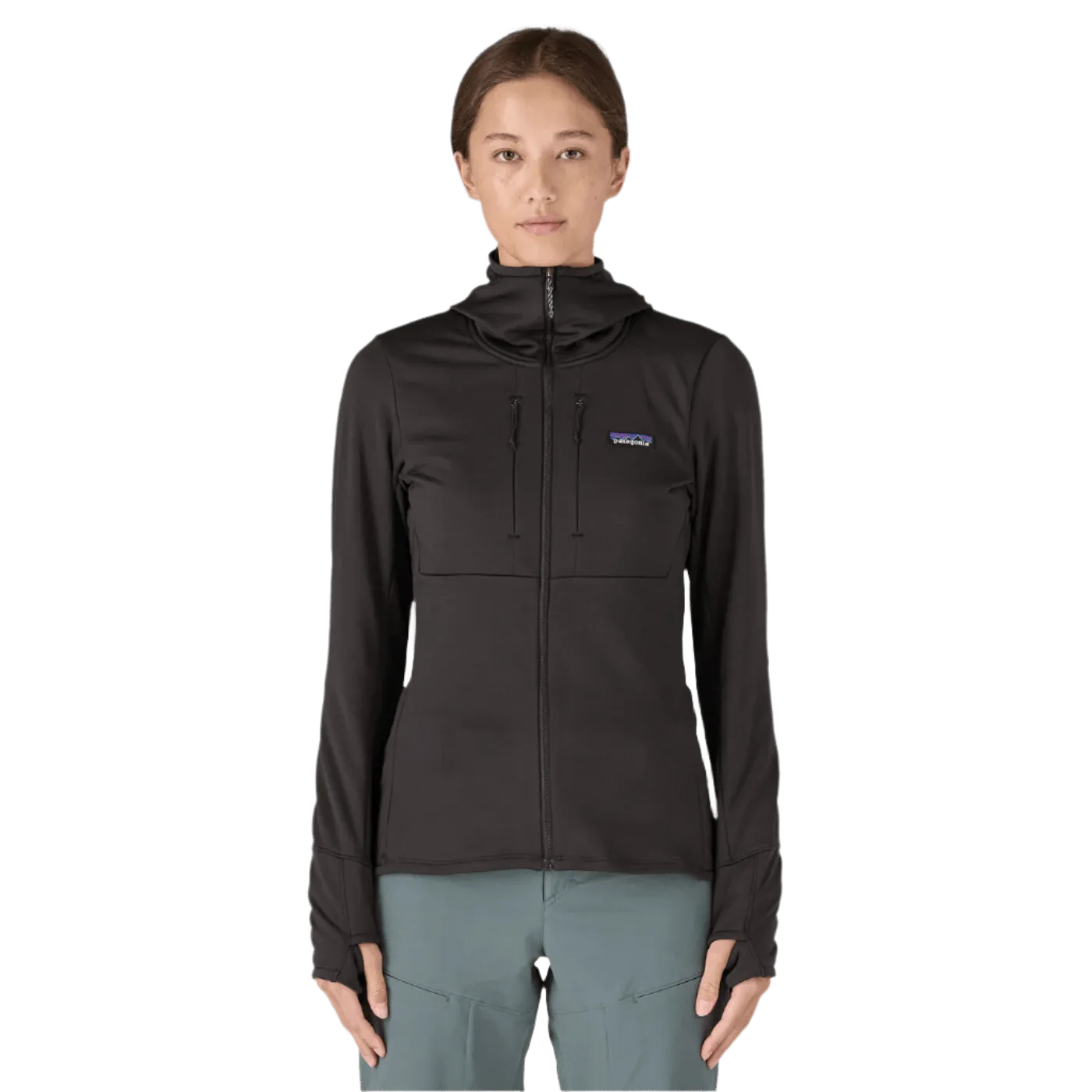 Patagonia - Women'S R1 Thermal Full-Zip Hoodie Step Out Boldly The Fast Lane Choice