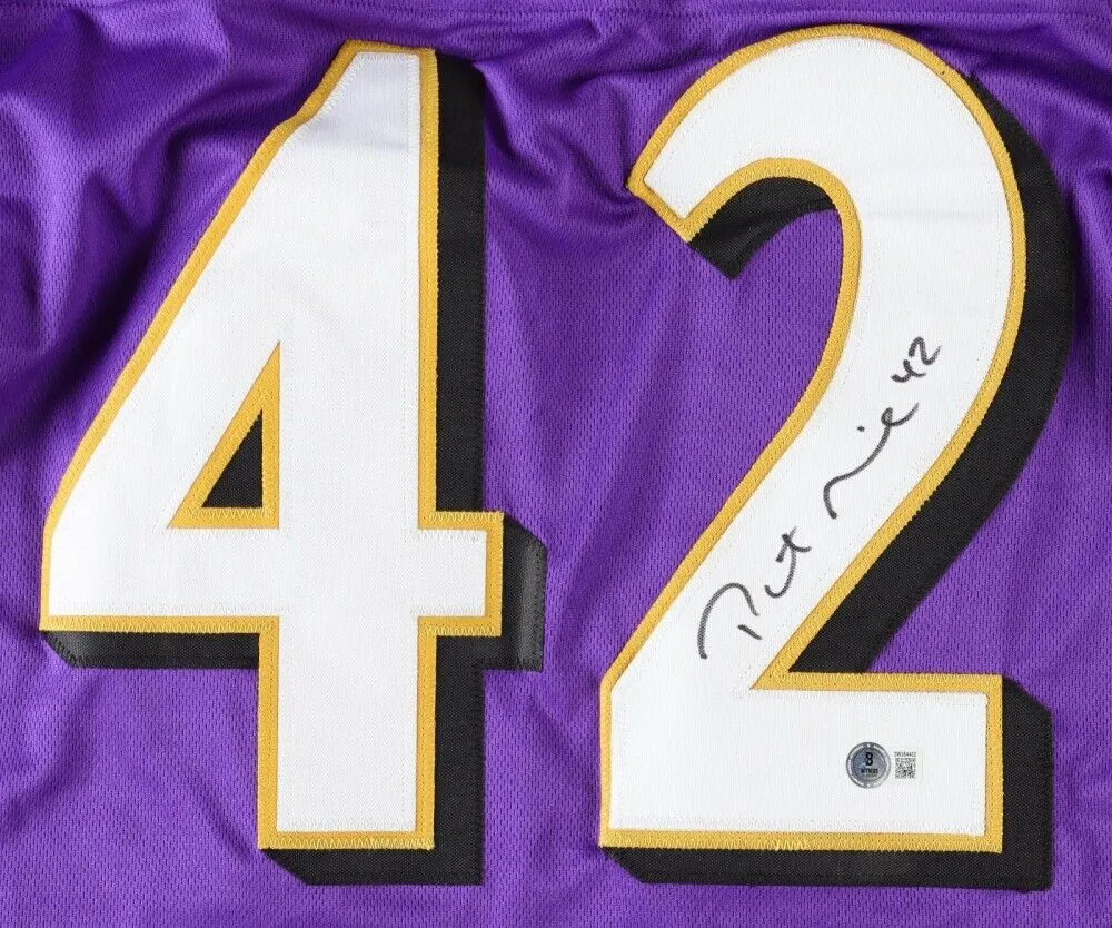 Patrick Ricard Signed Baltimore Ravens Jersey (Beckett) 5xPro Bowl Fullback