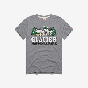Peanuts Snoopy x Glacier National Park