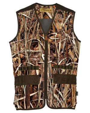 Percussion Palombe Ghostcamo Vest Checkered Casual Shirts