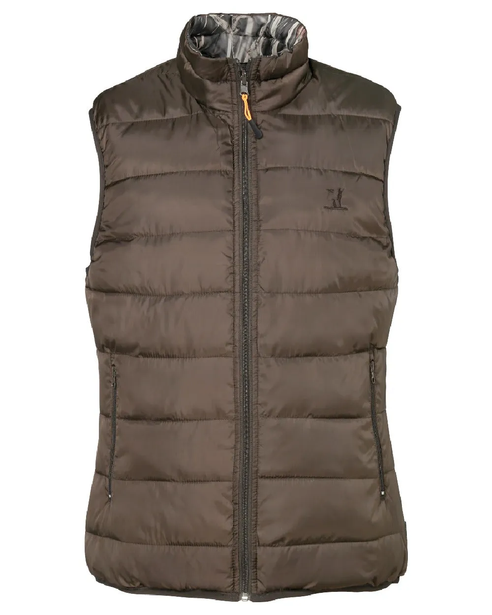 Percussion Reversible Quilted Hunting Gilet Brushed Tartan Shirts
