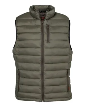 Percussion Trekking Quilted Gilet Brushed Tartan Shirts