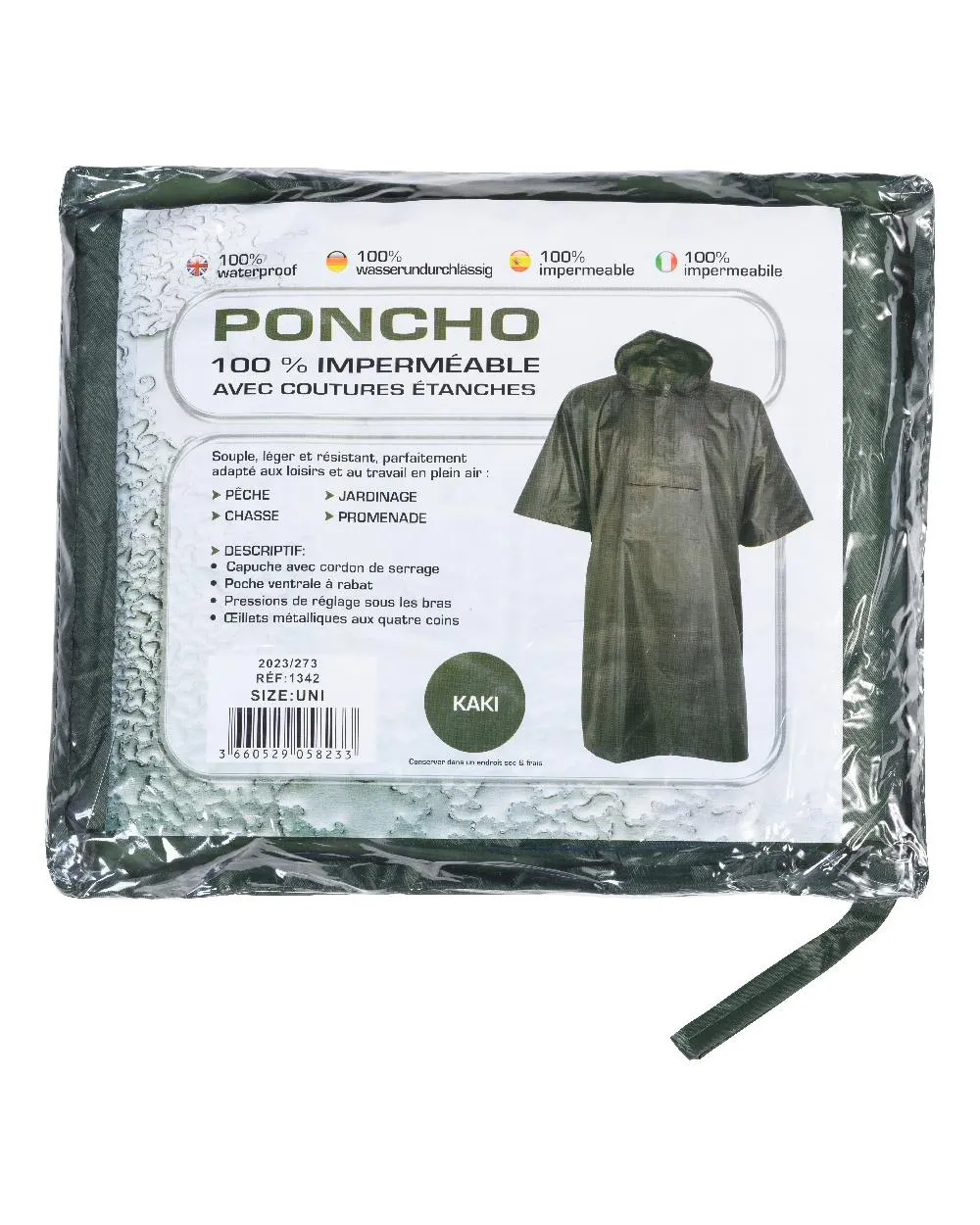 Percussion Waterproof Poncho Hunting Smock Jackets