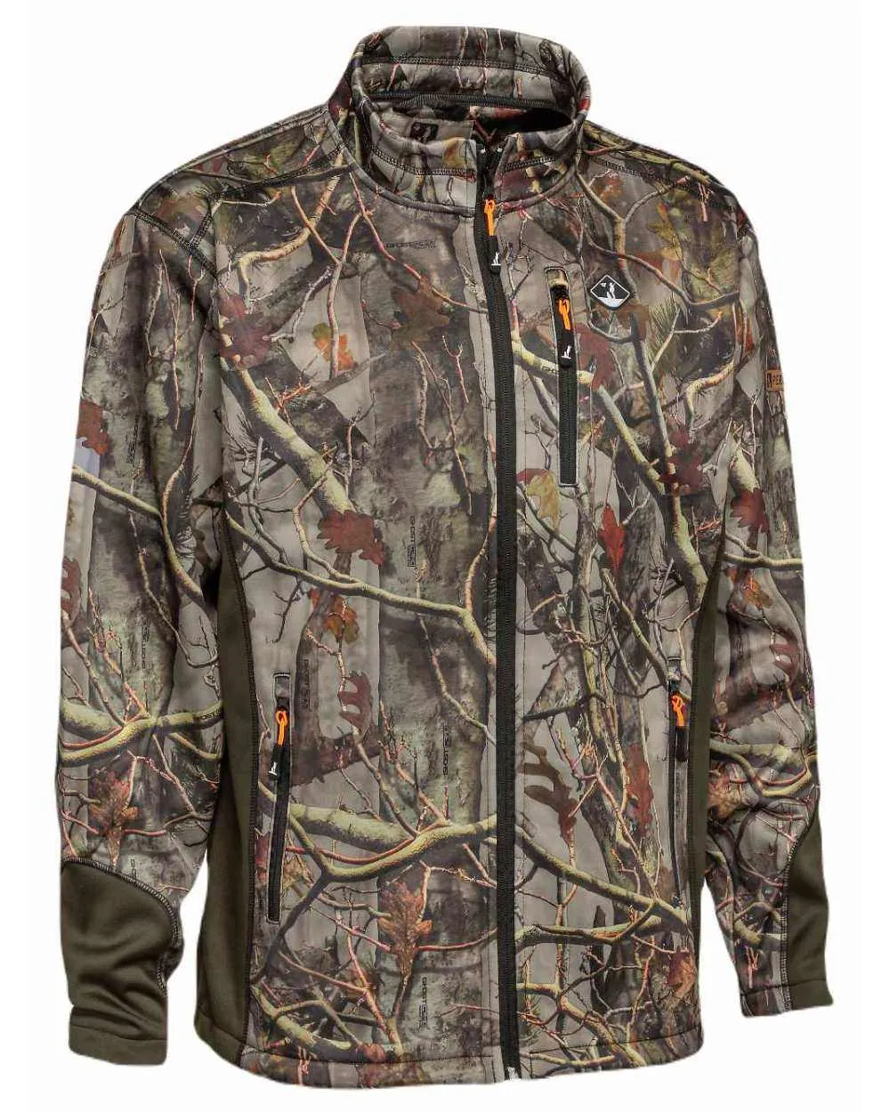 Percussion Zipped Softshell Jacket Men's Jackets and Coats