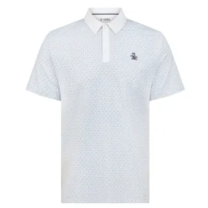 Walk Loud Fuel Your Fire Original Penguin PeteS Tee Time Polo Shirt - Bright White