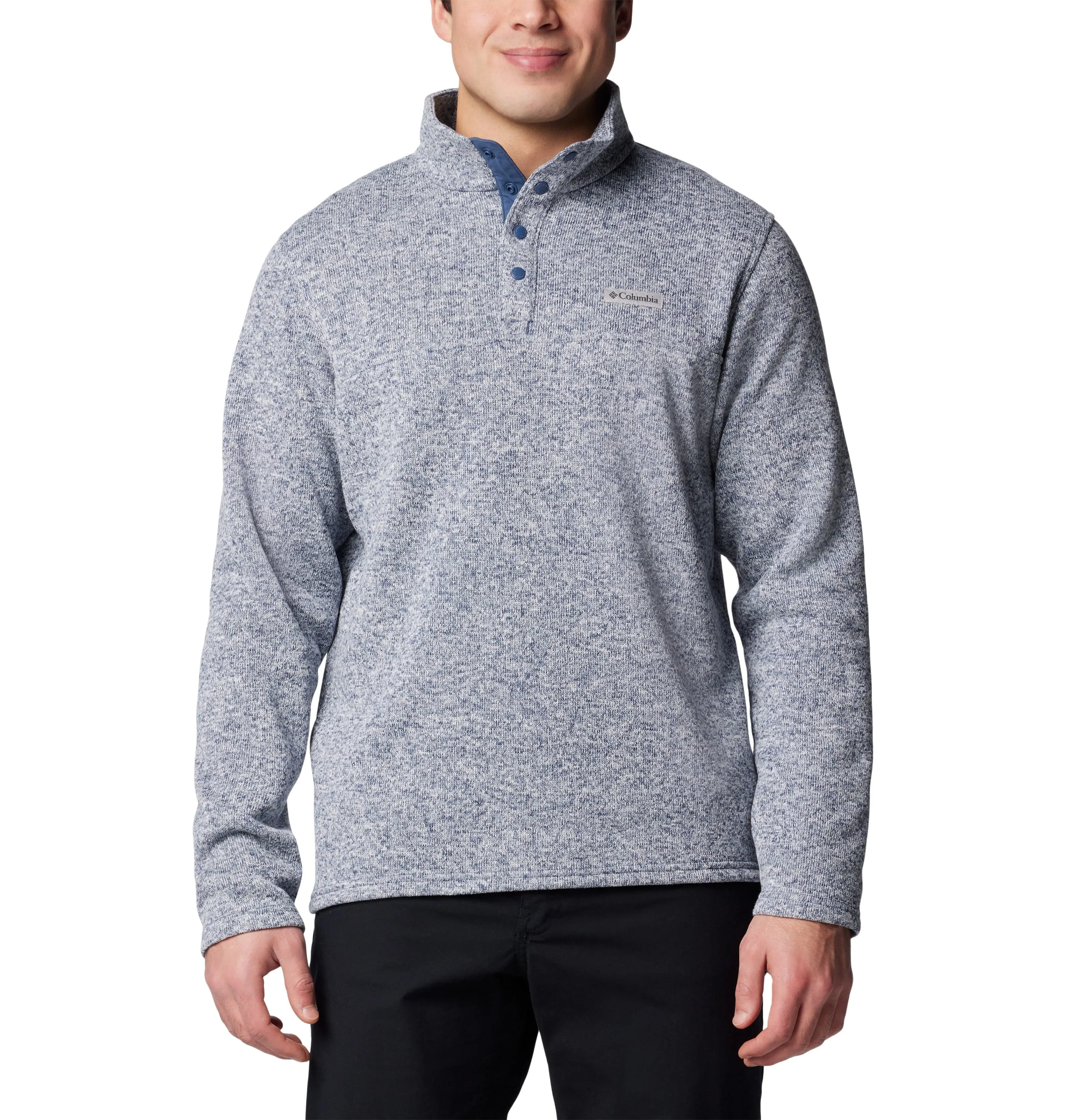 Unleash Your Power Dare to Lead Columbia - Men'S Alto Pass Fleece Half Snap Pullover