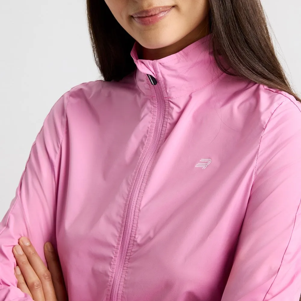 Rohnisch Women'S Packable Ultralight Golf Jacket - Fuchsia Pink Valentine's Day Sale Style Meets Power