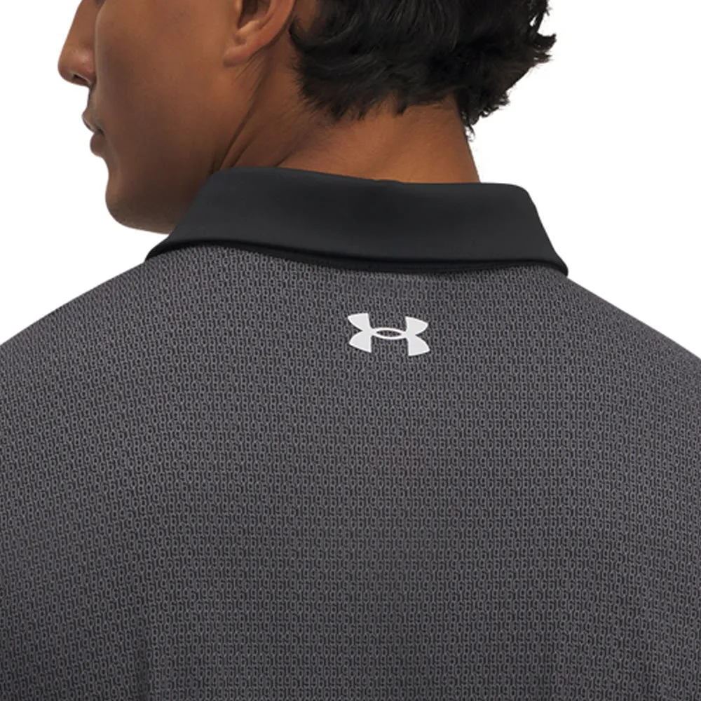 Special Offer Under Armour Tee To Green Printed Polo Shirts - Black/Halo Gray