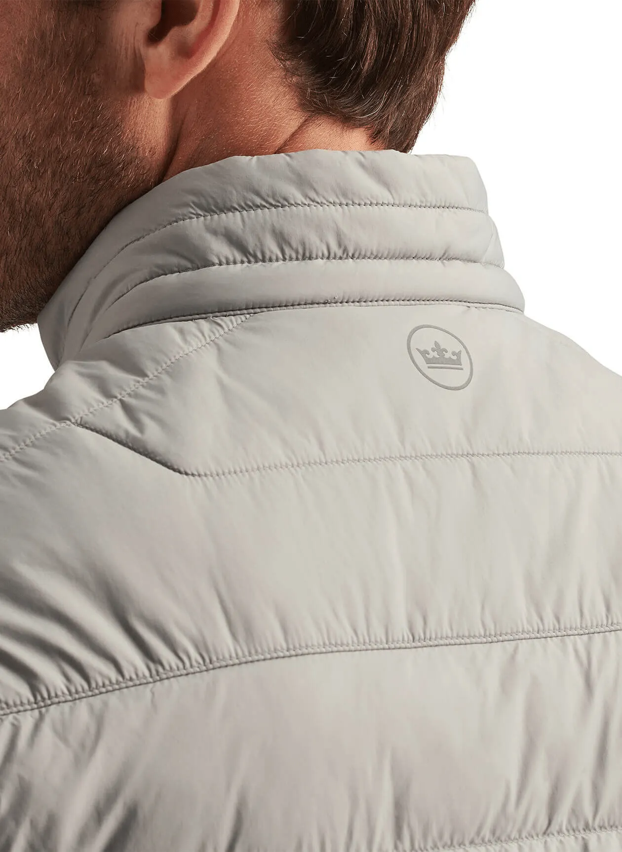 Performance Unleashed Step Out Boldly Peter Millar - Men'S All Course Vest - Gale Grey