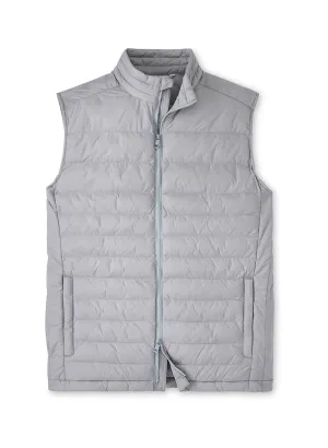Peter Millar - Men'S All Course Vest - Gale Grey Black Friday Offer