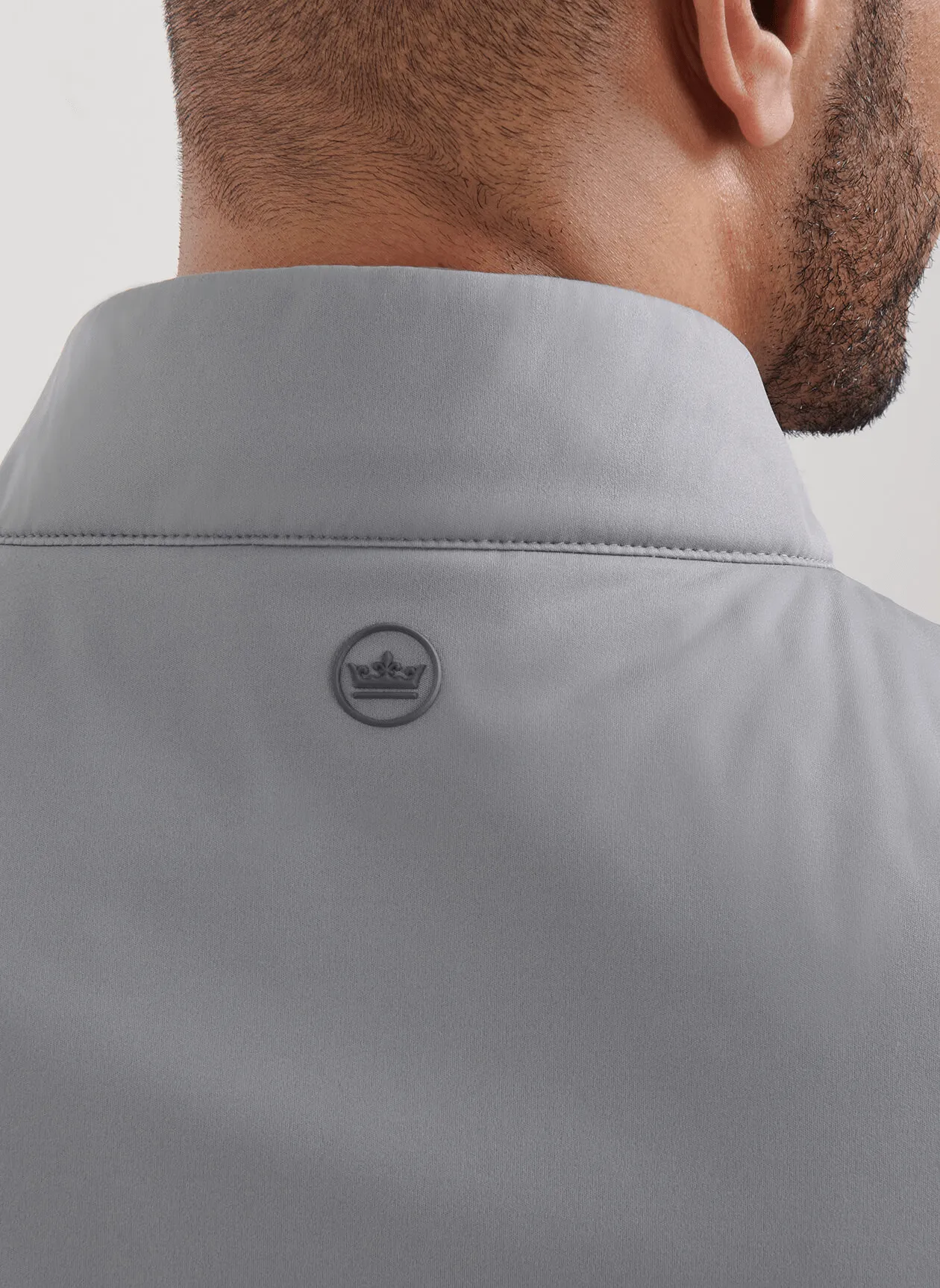 Bring the Heat The Fast Lane Choice Peter Millar - Men'S Fuse Hybrid Vest - Oslo Grey