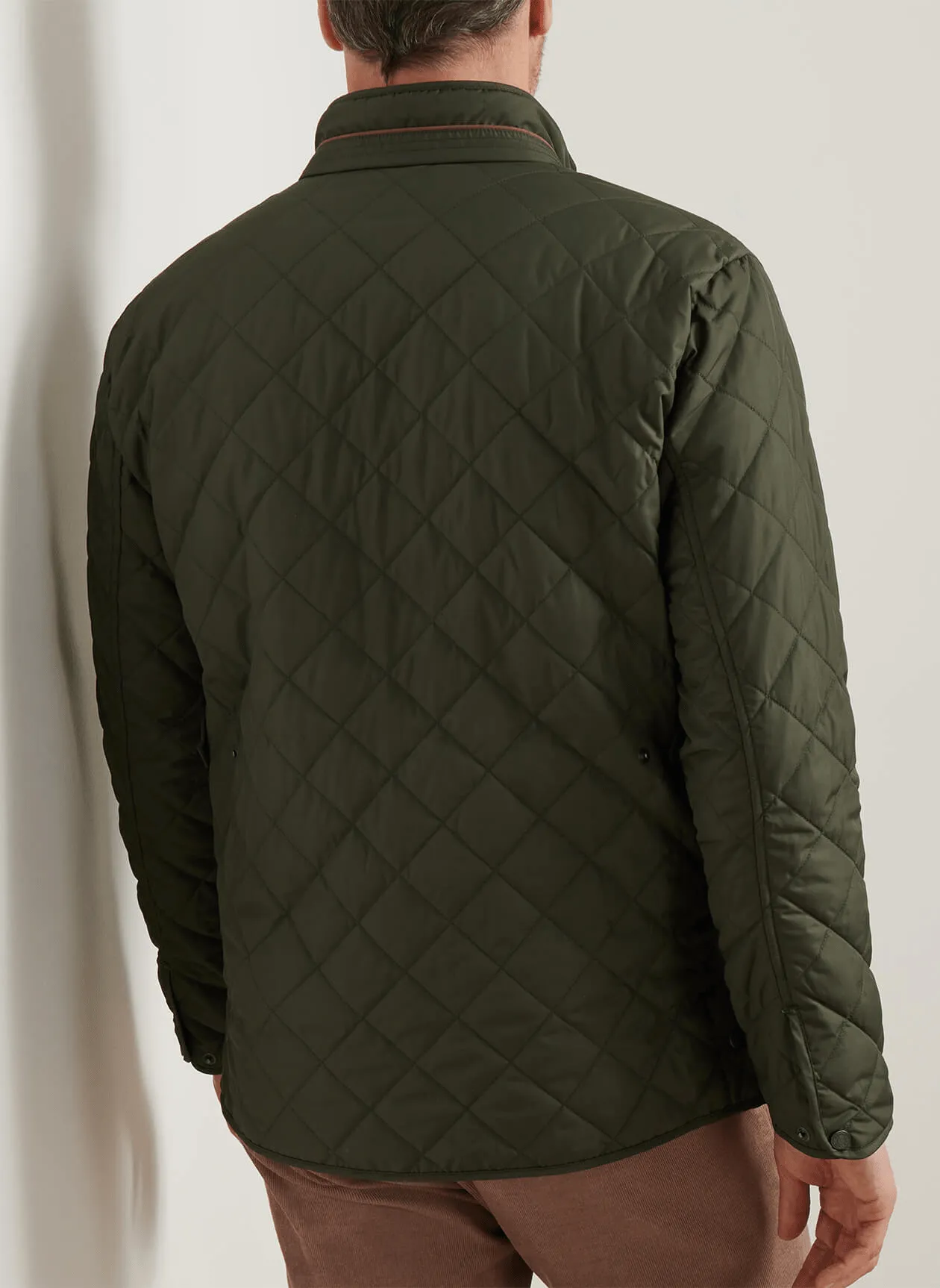 Halloween Sale Peter Millar - Men'S Suffolk Coat - Dark Olive