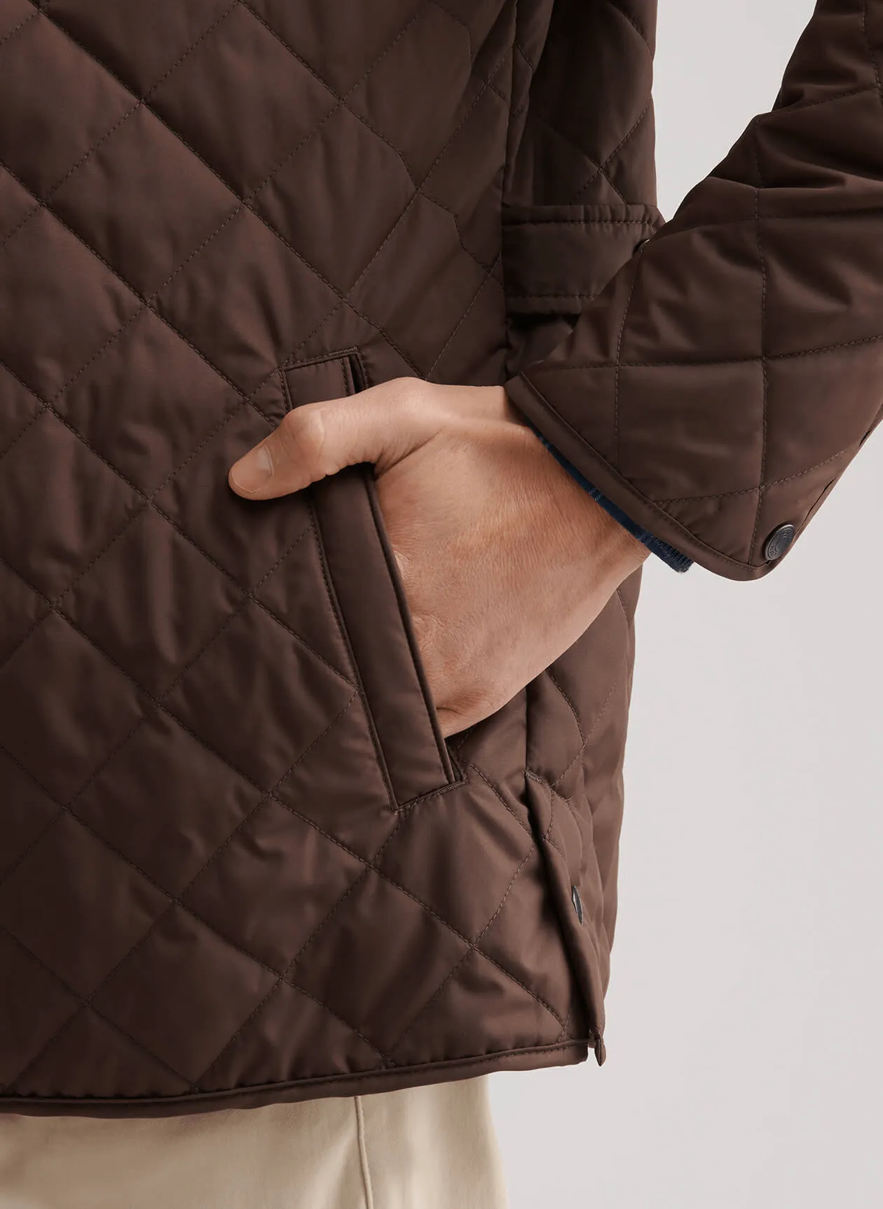 Power Every Step Made to Move Peter Millar - Men'S Suffolk Coat - French Press