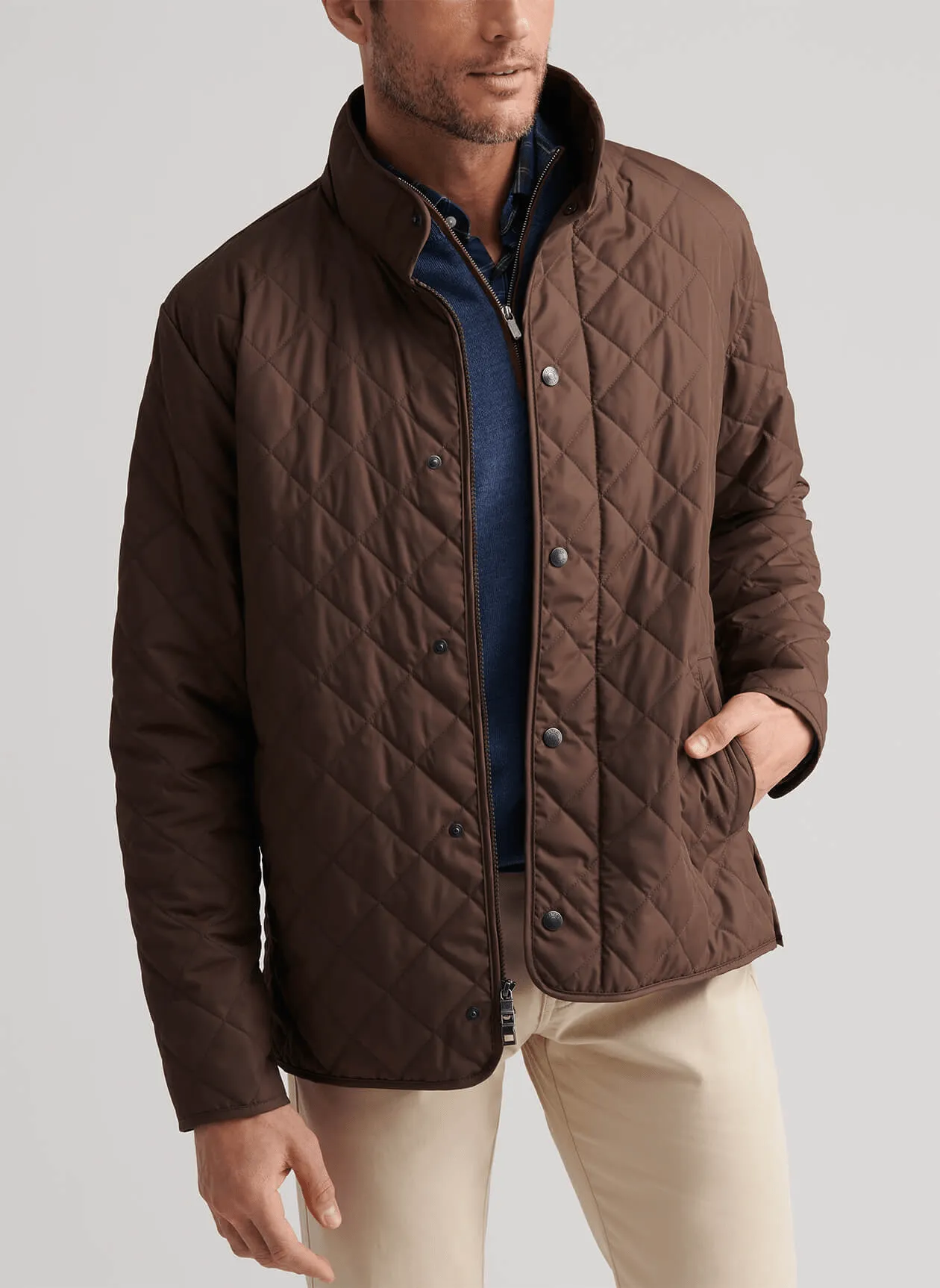 Engineered for Speed Peter Millar - Men'S Suffolk Coat - French Press