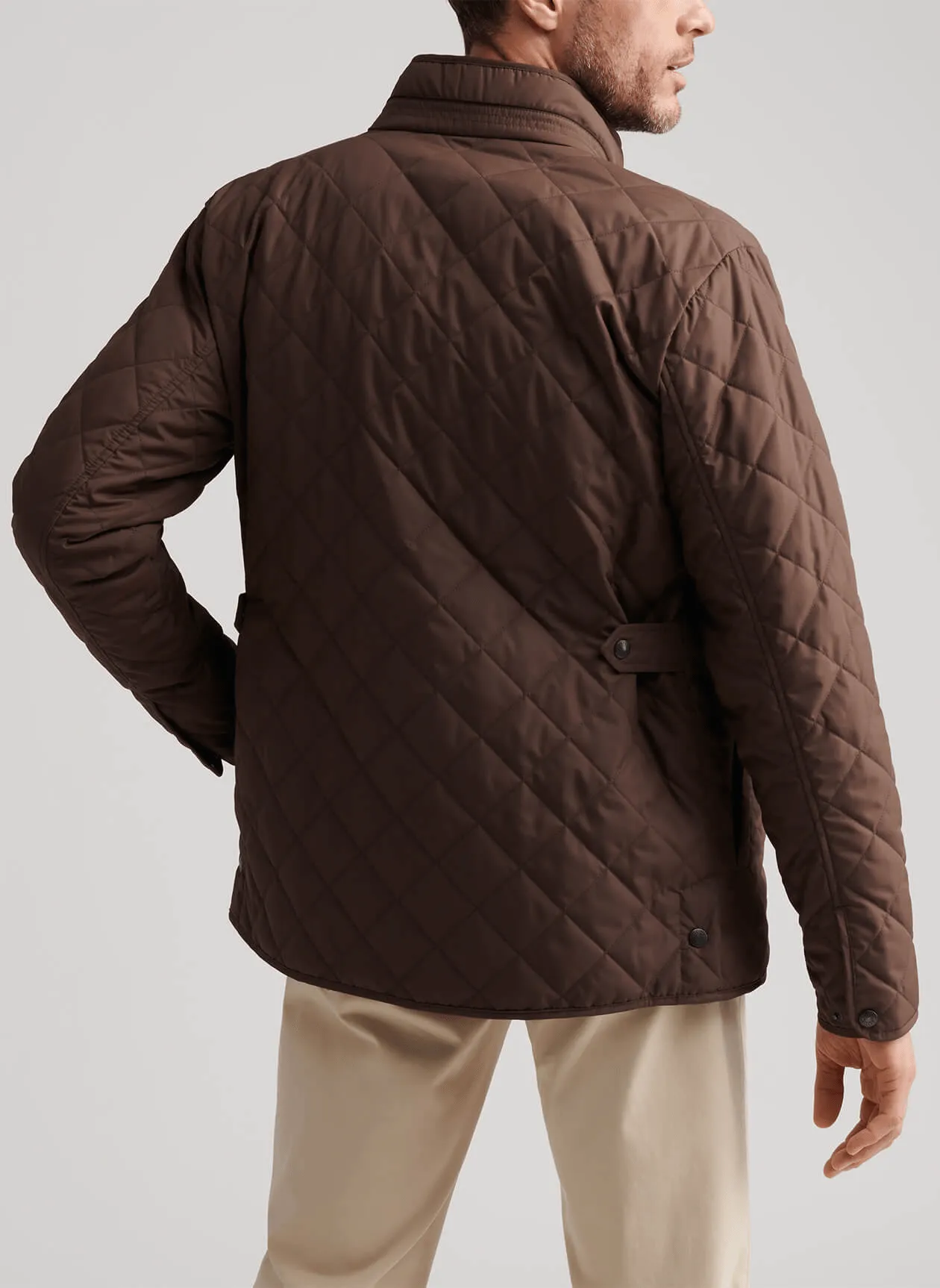 Step Into Strength Peter Millar - Men'S Suffolk Coat - French Press