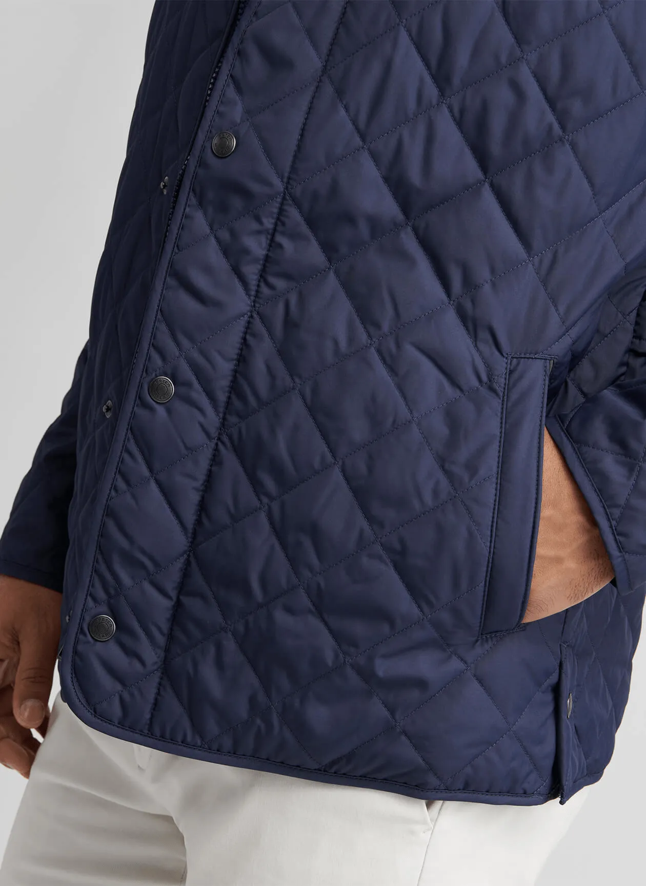 Built to Move You Peter Millar - Men'S Suffolk Coat - Navy