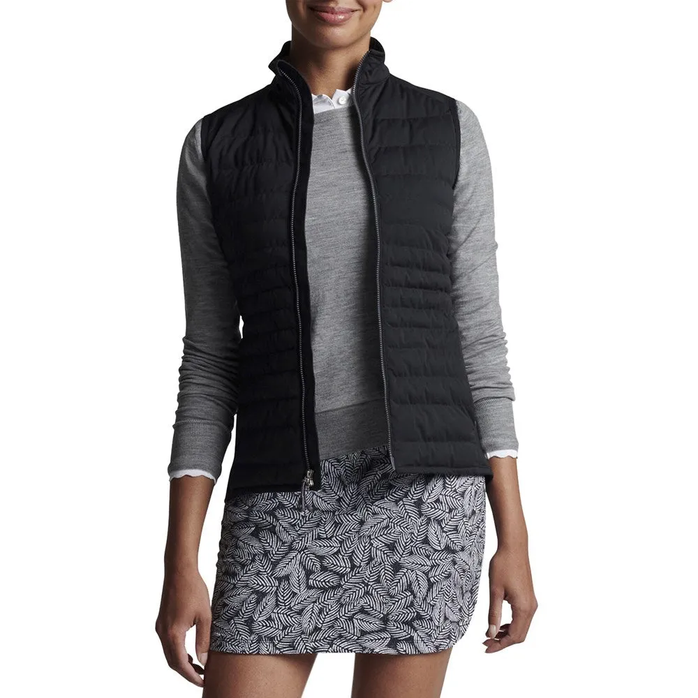 Peter Millar Women'S Fuse Hybrid Golf Vest - Black Winter Sale