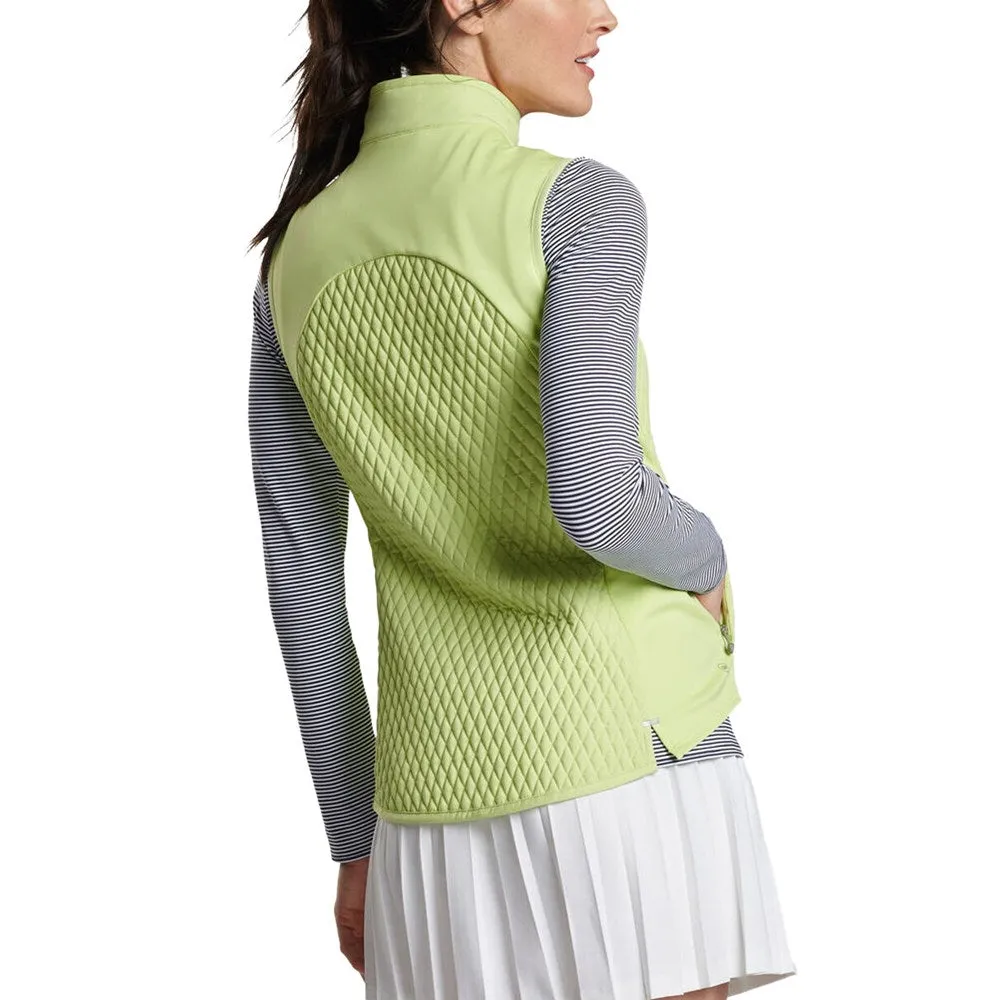 Peter Millar Women'S Fuse Hybrid Golf Vest - Spritzer Step into the Beat Be Unstoppable