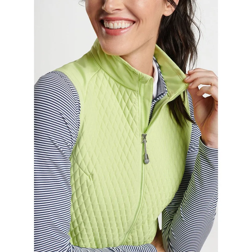 Dare to Lead Unleash Your Power Peter Millar Women'S Fuse Hybrid Golf Vest - Spritzer